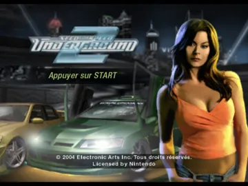 Need for Speed - Underground 2 screen shot title